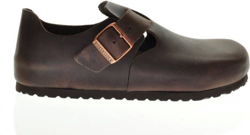 Birkenstock Birkensock London Instappers Habana Narrow fit | Bruin | Nubuck