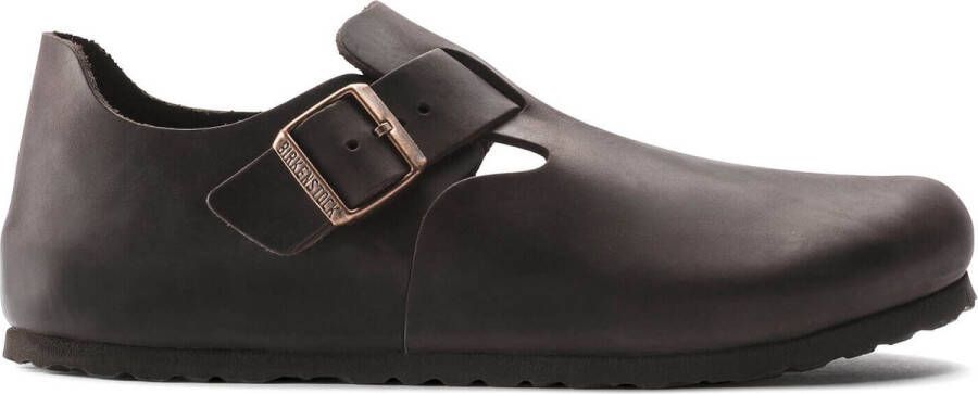 Birkenstock Birkensock London Instappers Habana Narrow fit | Bruin | Nubuck