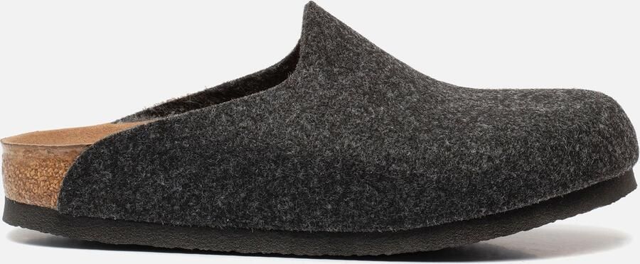 Birkenstock Amsterdam Anthracite narrow VEG Felt Wooly Home Unisex Pantoffels Antraciet - Foto 3