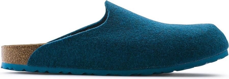 Birkenstock Amsterdam Pantoffels Petrol Regular fit | Aqua | Wolvilt - Foto 9