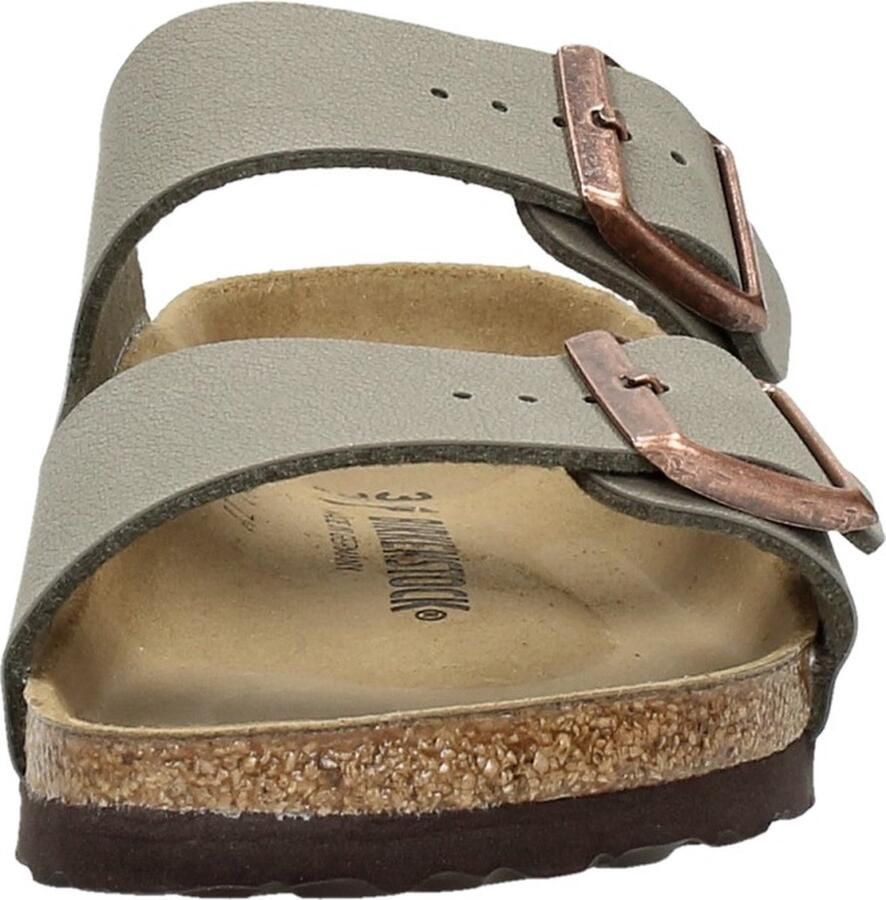 Birkenstock Arizona Slippers en Sandalen Grijs Nubuck - Foto 5