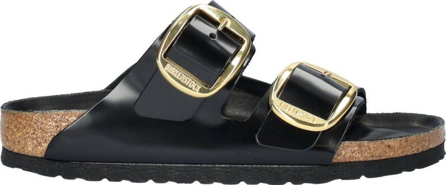 BIRKENSTOCK Slippers Dames Arizona Big Buckle Maat: 41 Materiaal: Nubuck Kleur: Zwart - Foto 3