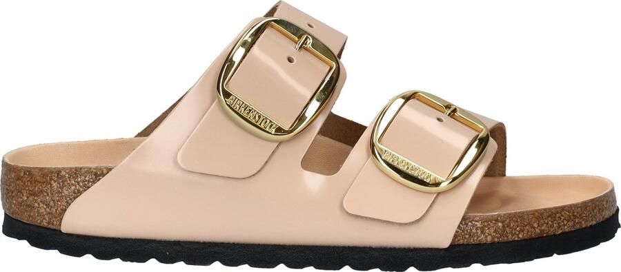 BIRKENSTOCK Slippers Dames Arizona Big Buckle Dames Maat: 41 Materiaal: Leer Kleur: Beige - Foto 2