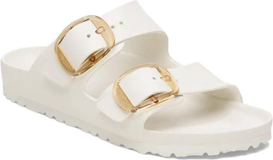 Birkenstock Arizona Big Buckle EVA Slippers Eggshell Narrow Fit Dames