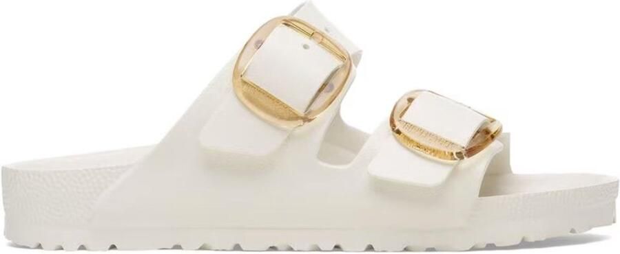 Birkenstock Arizona Big Buckle EVA Slippers Eggshell Narrow Fit Dames