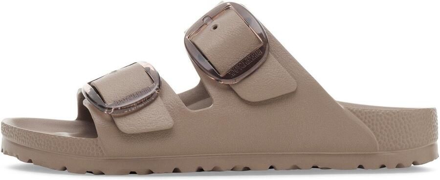 BIRKENSTOCK Badslippers Dames Arizona Big Buckle Eva Rubber Beige
