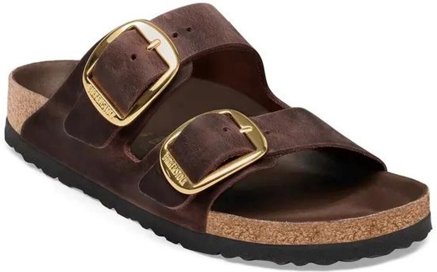 Birkenstock Arizona Big Buckle Oiled Leather Habana Narrow