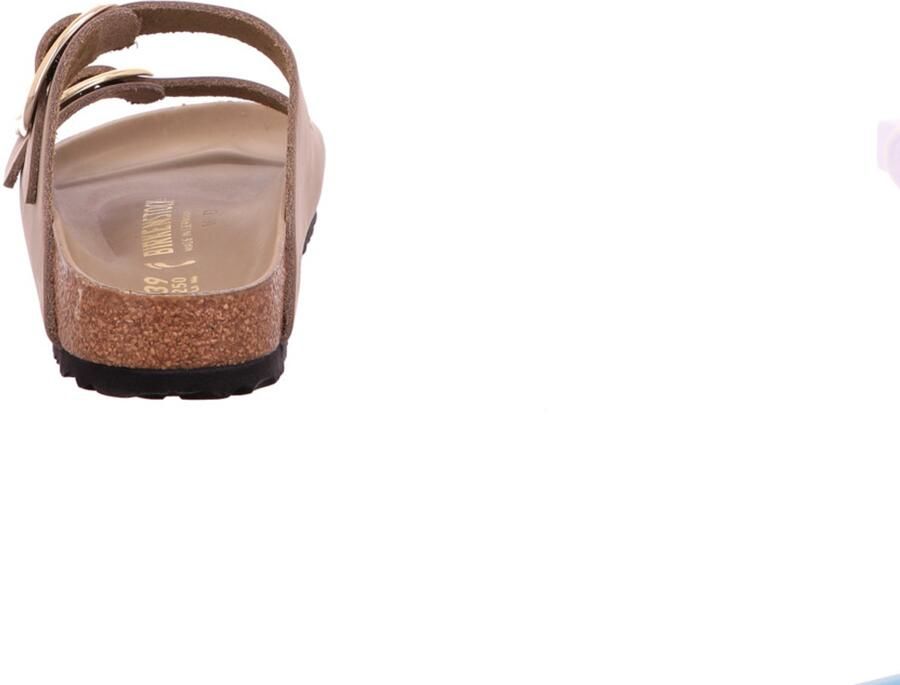 BIRKENSTOCK Slippers Dames Arizona Big Buckle Leer Beige - Foto 17