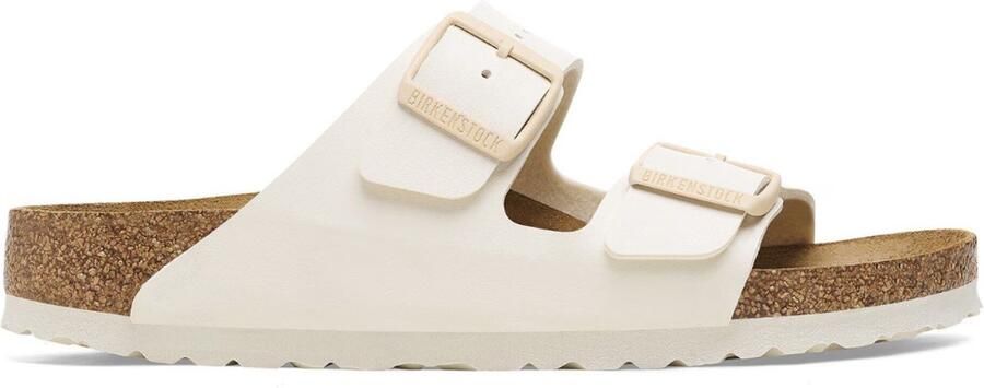 Birkenstock -Dames off-white-crÈme-ivoorkleur slippers & muiltjes - Foto 4
