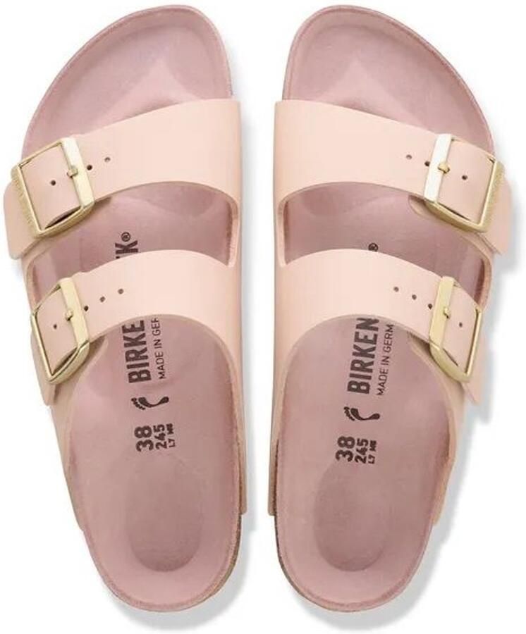 Birkenstock Women's Arizona BS Birko-Flor Triples Sandalen Narrow beige