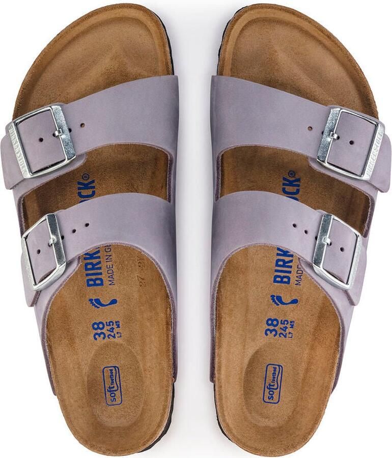 Birkenstock Arizona BS dames sandaal paars - Foto 4