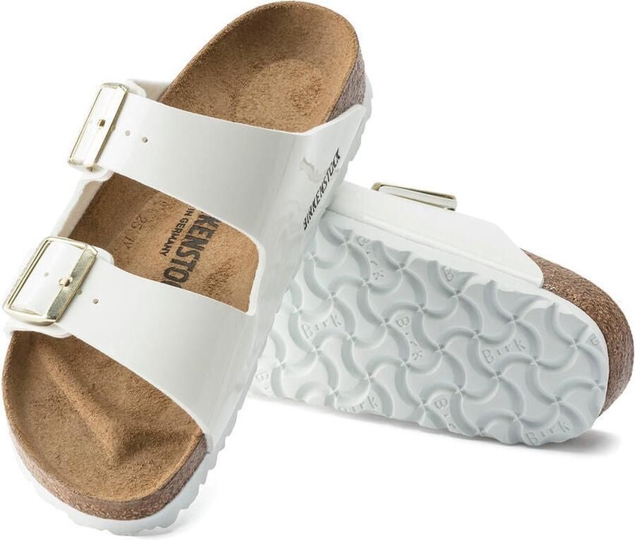 Birkenstock Klassieke Dames Sandaal met Dubbele Band White Dames - Foto 7