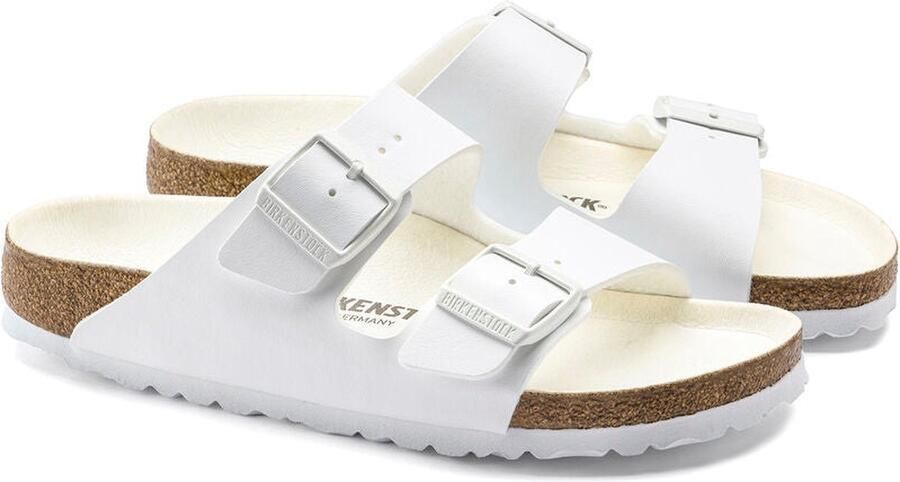 Birkenstock Klassieke Dames Sandaal met Dubbele Band White Dames - Foto 8