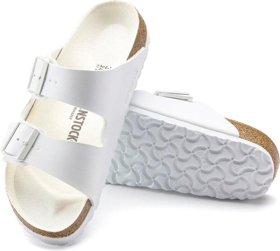 Birkenstock Klassieke Dames Sandaal met Dubbele Band White Dames - Foto 4