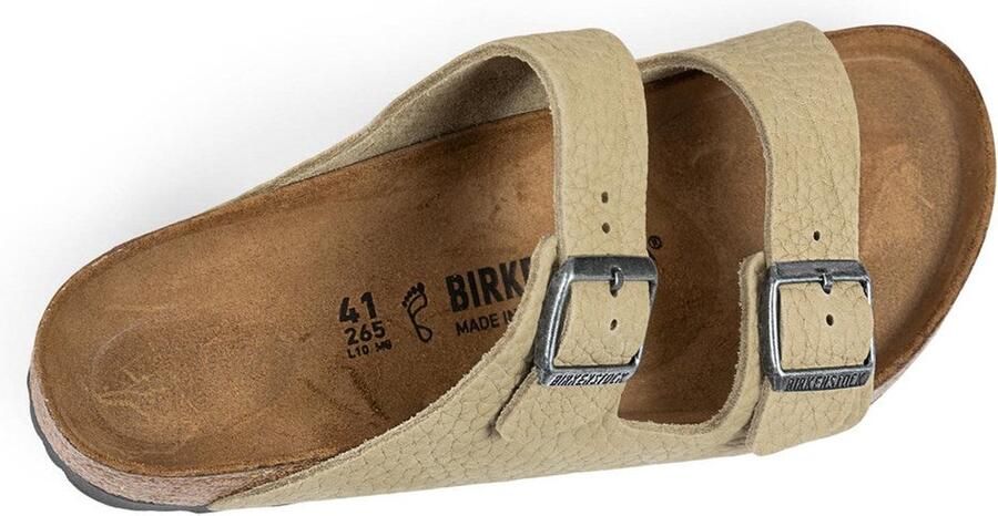 Birkenstock Arizona BS heren sandaal beige - Foto 3