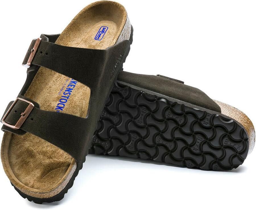 Birkenstock Arizona BS heren sandaal Bruin - Foto 3