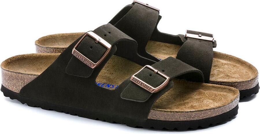 Birkenstock Arizona BS heren sandaal Bruin - Foto 5