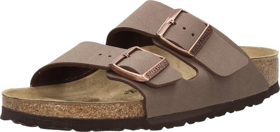 Birkenstock Slippers van echt leer met brede riempjes model 'ARIZONA' - Foto 16