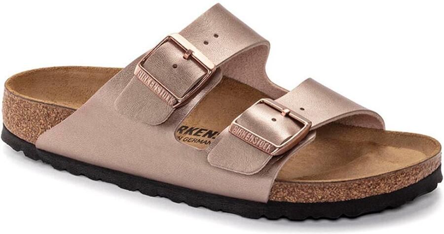 BIRKENSTOCK Slippers Dames Arizona Dames Maat: 35 Materiaal: Leer Kleur: Brons - Foto 3