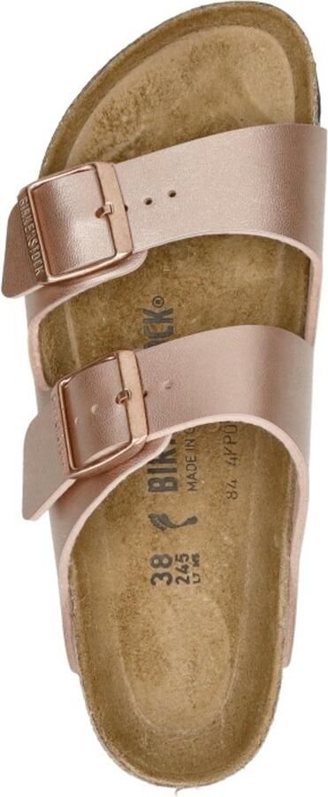 BIRKENSTOCK Slippers Dames Arizona Dames Maat: 35 Materiaal: Leer Kleur: Brons - Foto 3
