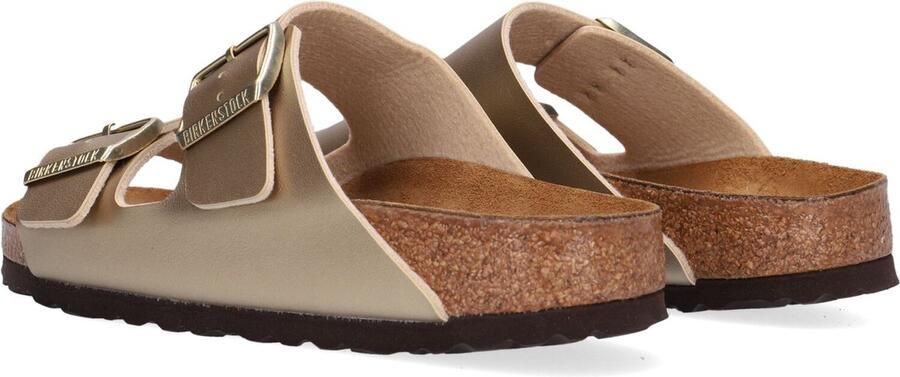 BIRKENSTOCK Slippers Arizona Maat: 42 Materiaal: Leatherlook Kleur: Goud - Foto 18