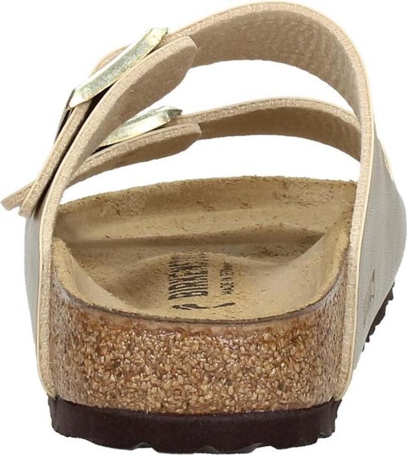 BIRKENSTOCK Slippers Arizona Maat: 42 Materiaal: Leatherlook Kleur: Goud - Foto 7