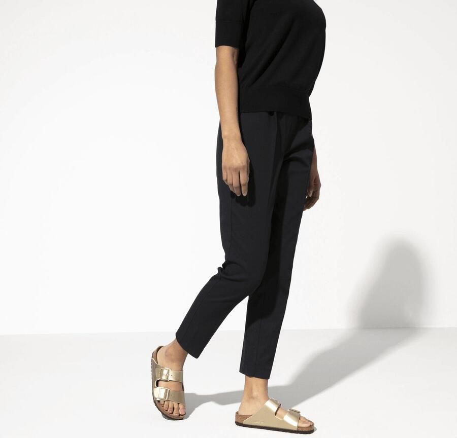 BIRKENSTOCK Slippers Arizona Maat: 42 Materiaal: Leatherlook Kleur: Goud - Foto 4