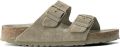 BIRKENSTOCK Slippers Arizona Suède Groen - Groen