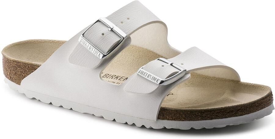 Birkenstock Slippers ARIZONA BF in schoenwijdte smal met ergonomisch gevormd voetbed