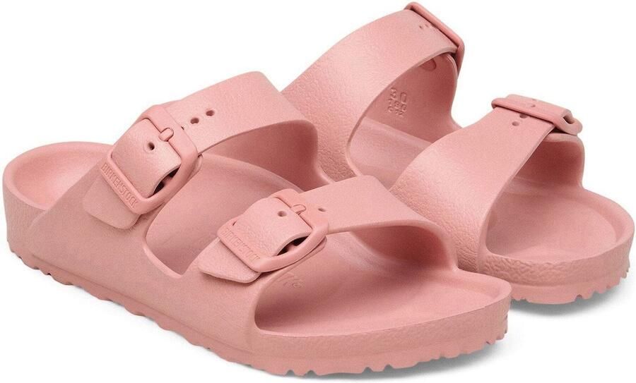 Birkenstock Arizona Slippers en Sandalen Peuter Roze Plastic