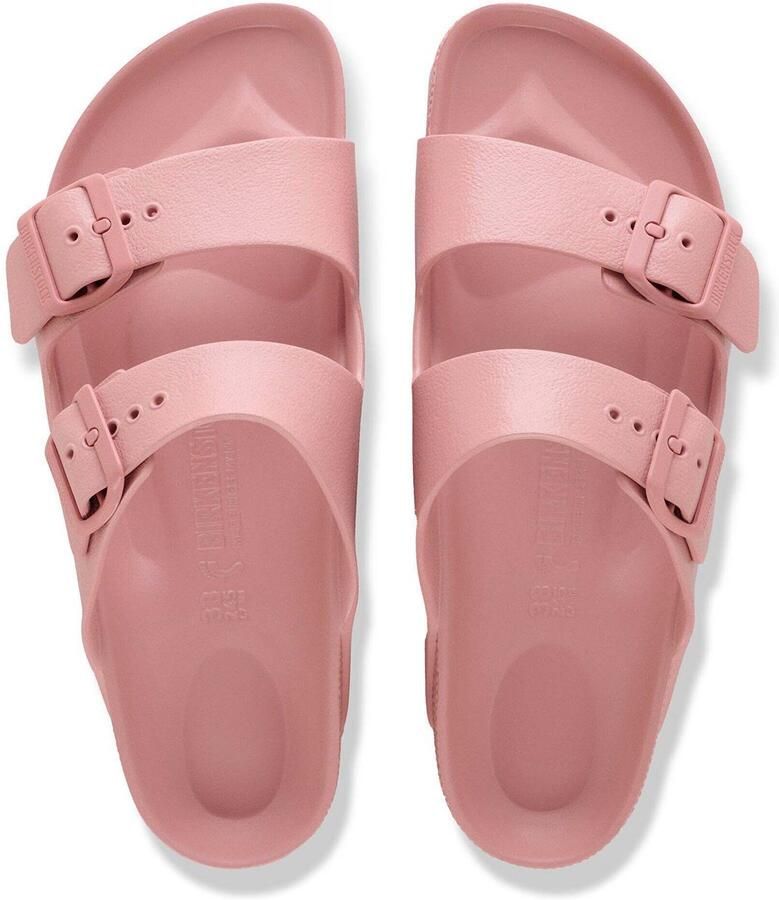 BIRKENSTOCK Badslippers Dames Arizona Big Buckle Eva Maat: 39 Materiaal: Rubber Kleur: Roze - Foto 15