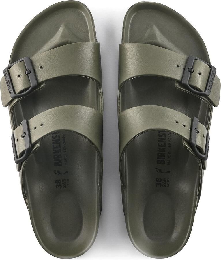 Birkenstock Arizona EVA Unisex Slippers Small fit Khaki - Foto 10