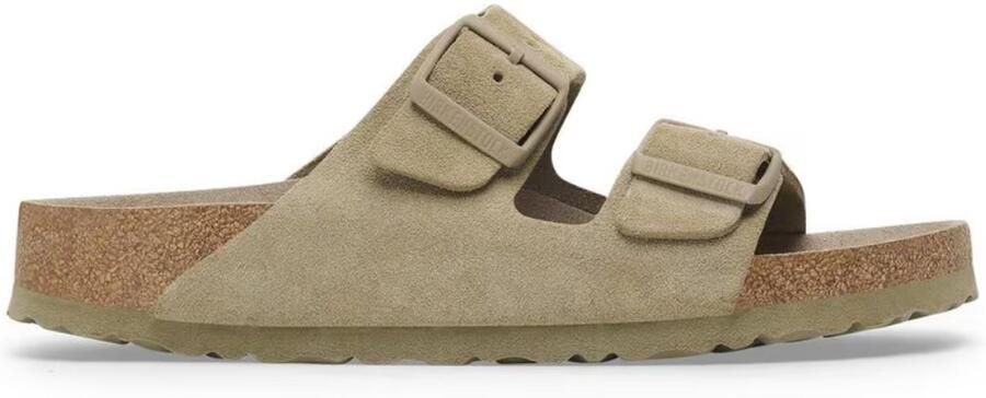 BIRKENSTOCK Slippers Arizona Maat: 35 Materiaal: Suède Kleur: Groen - Foto 8