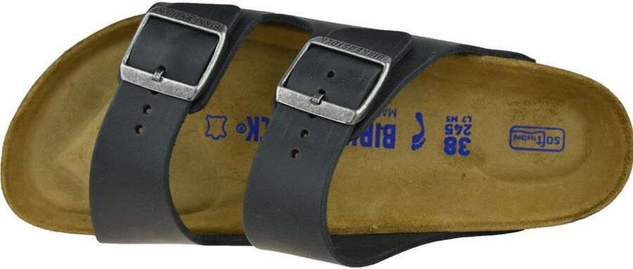 Birkenstock Arizona FL WB Narrow Unisex Slippers Black - Foto 10
