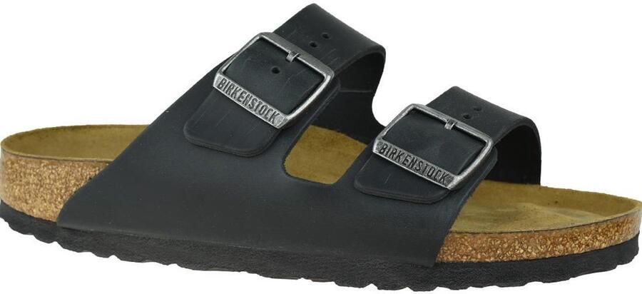 Birkenstock Arizona FL WB Narrow Unisex Slippers Black - Foto 8