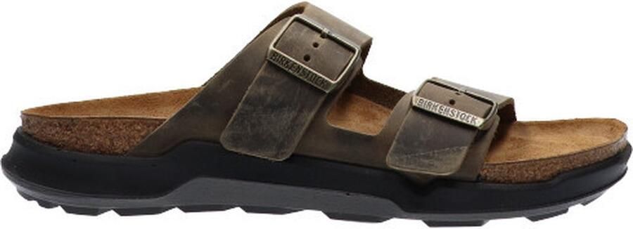 Birkenstock Arizona Heren Slippers Faded Khaki Regular fit | Groen | Nubuck - Foto 8