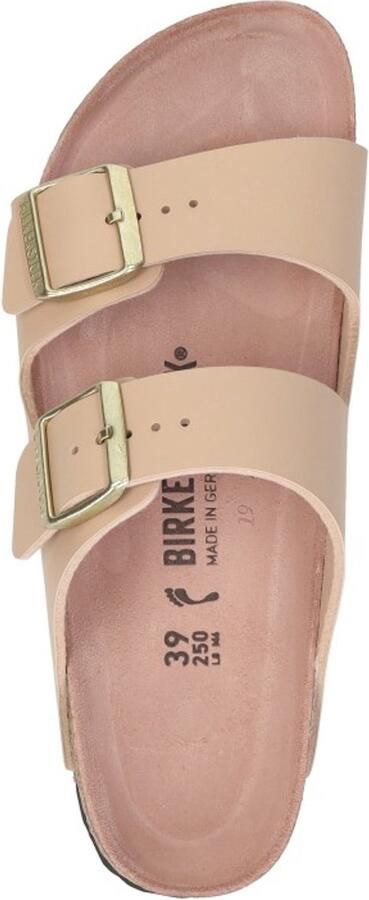 Birkenstock Women's Arizona BS Birko-Flor Triples Sandalen Narrow beige - Foto 2