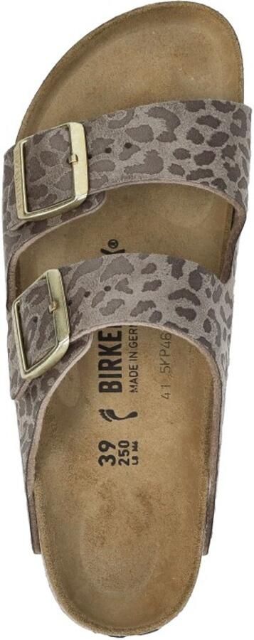 Birkenstock Slippers 1031941 Arizona Bs Leo Gray - Foto 6