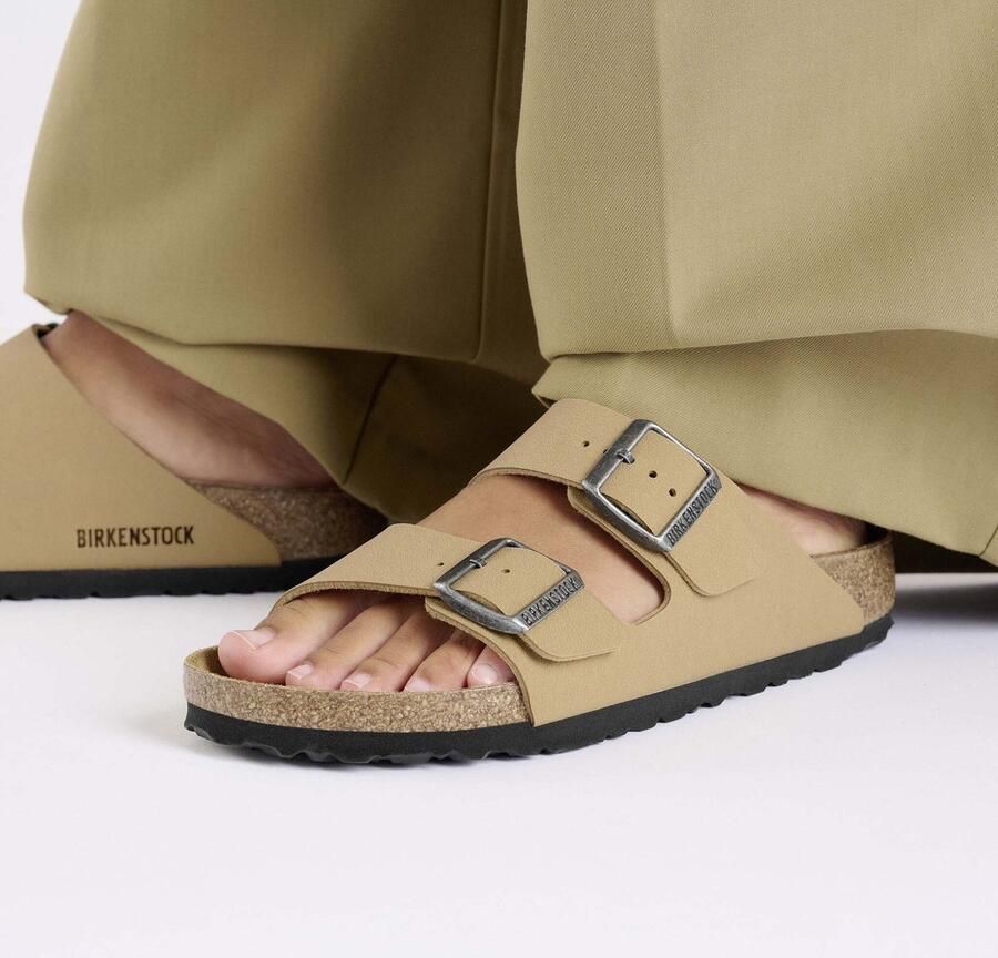 Birkenstock Arizona-Pantoffels Birkibuc Fashion Wear