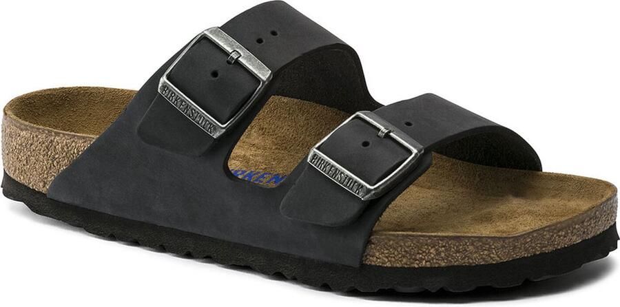 Birkenstock Arizona Soft Footbed Zwart Normaal Voetbed Heren Slipper - Foto 8