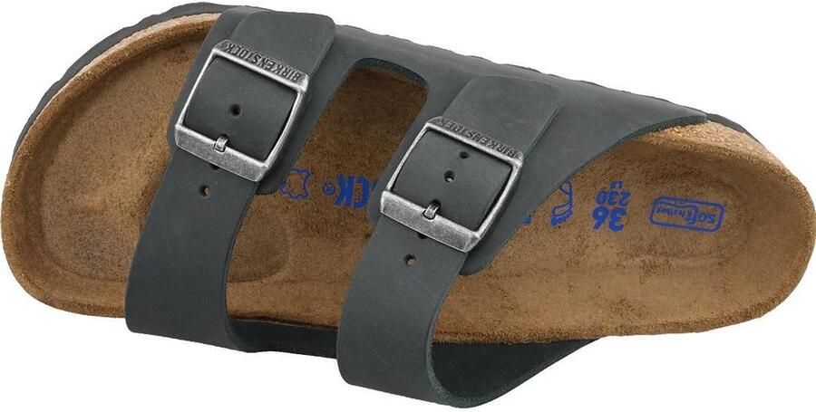 Birkenstock Arizona Soft Footbed Zwart Normaal Voetbed Heren Slipper - Foto 7