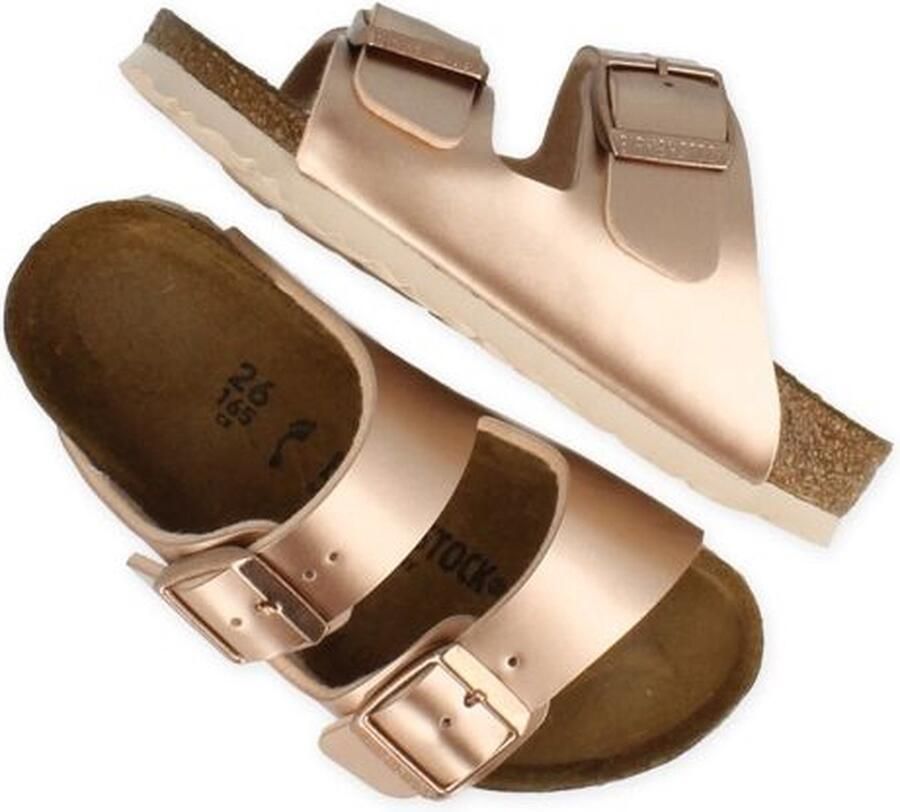 Birkenstock kids BIRKENSTOCK Arizona kids Electric metallic copper ROSEGOLD - Foto 10