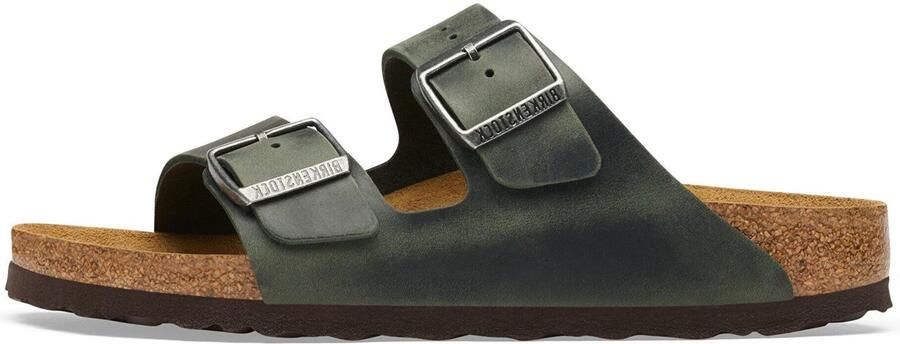 Birkenstock Arizona Slippers Geolied Leer Calz.S Fashion Wear Volwassen