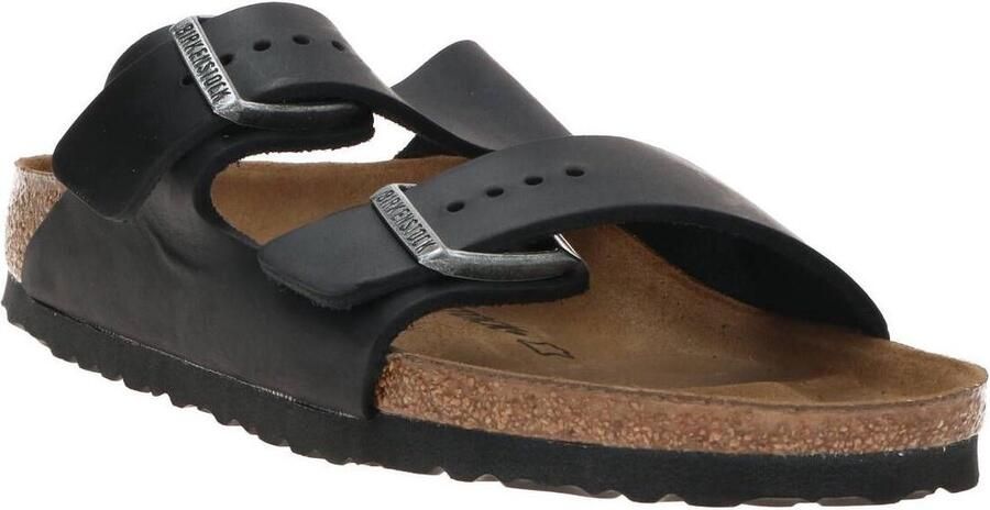 Birkenstock Arizona Slippers Black Narrow fit | Zwart | Nubuck - Foto 12