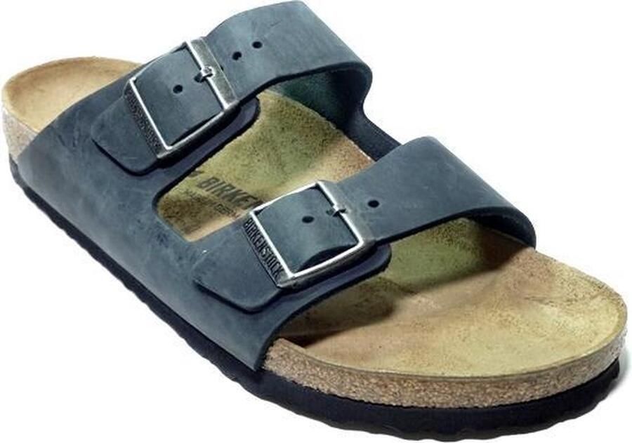 Birkenstock Arizona Slippers Black Narrow fit | Zwart | Nubuck - Foto 9