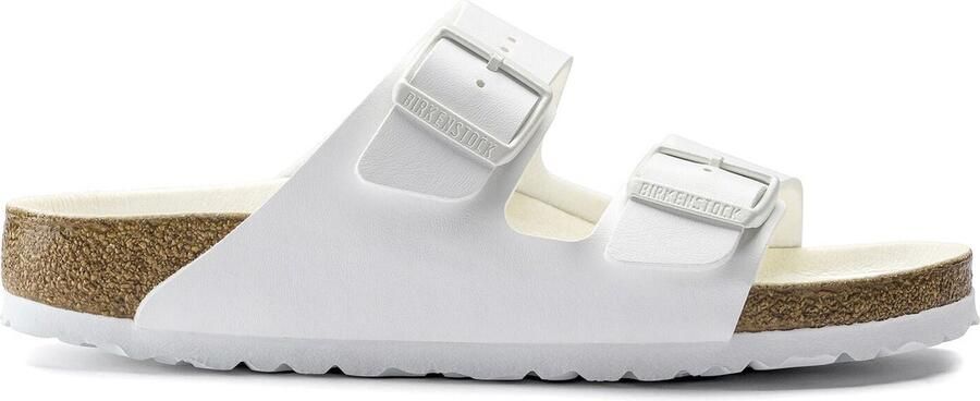 Birkenstock Arizona Slippers Triple White Narrow fit | Wit | Imitatieleer - Foto 2
