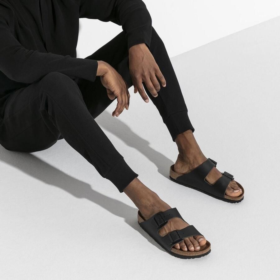 Birkenstock Sandals Arizona Natural Leather Zwart Heren - Foto 2
