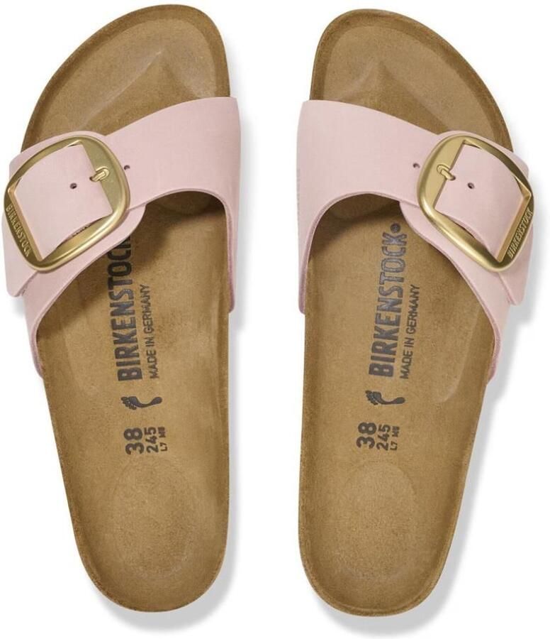 Birkenstock Big Buckle Ciabatta Sandal Pink Dames