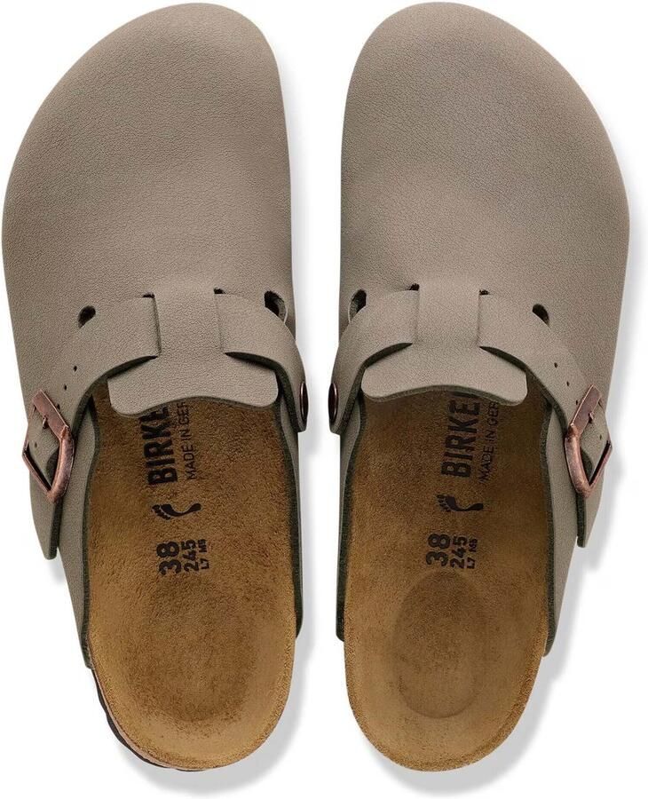 Birkenstock Boston Birkibuc Sloffen Fashion Wear Volwassen