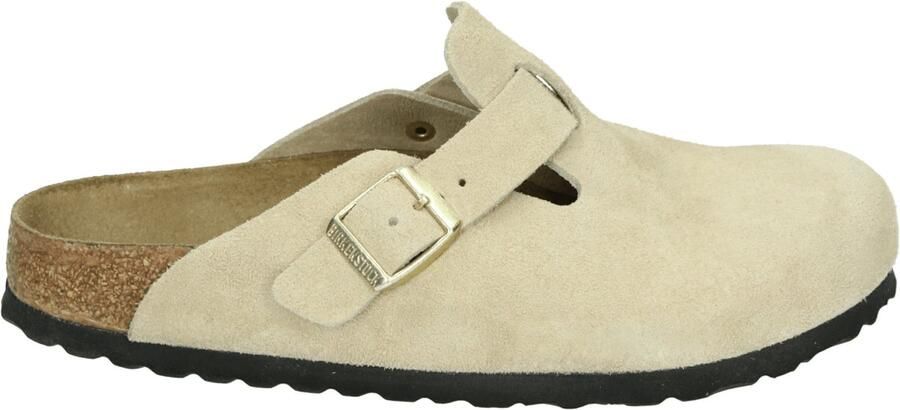 BIRKENSTOCK Instappers Boston Bs Suède Beige - Foto 6